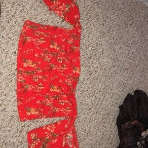 American eagle off the shoulder top